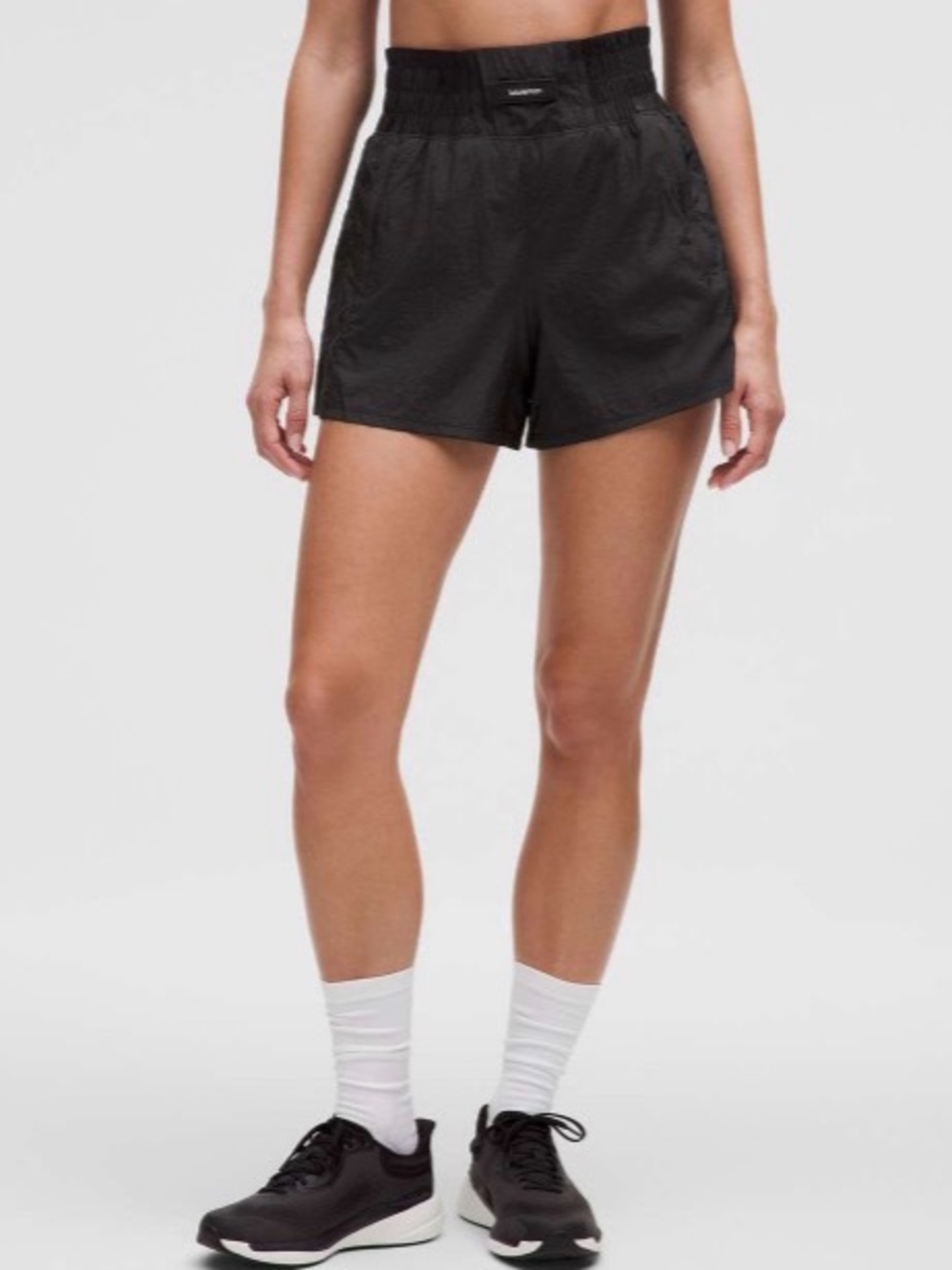 Lululemon Lightweight Super-High-Rise Training Short 4" Black sz0